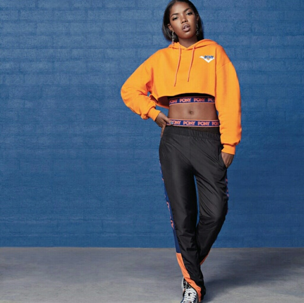 Crop top hoodie